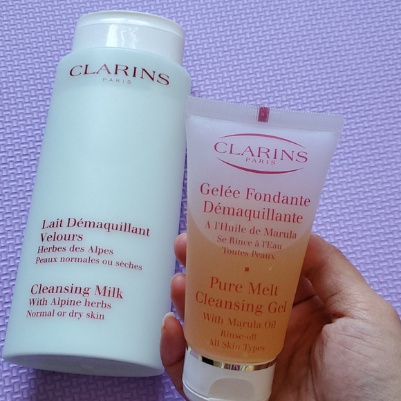 Clarins cleansing milk and gel - Picture 3 of 5